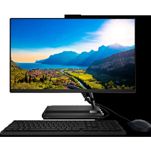 фото Моноблок lenovo ideacentre 3 27alc6 27'' full hd ryzen 3 5300u (2.6) 8gb ssd512gb rgr dvdrw noos gbiteth wifi bt клав+мышь cam(f0fy0005rk)