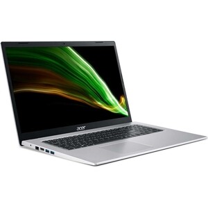 фото Ноутбук acer aspire 3 a317-53-71c3 core i7 1165g7 8gb ssd512gb intel iris xe 17.3'' ips fhd win11 pro.silver wifi bt cam (nx.ad0er.01s)