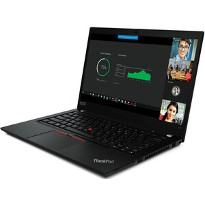 фото Ноутбук lenovo thinkpad t14 g1 t ryzen 5 pro 4650u 8gb ssd512gb amd radeon 14'' ips fhd (1920x1080) win10 profblack wifi bt cam (20ud003vrt)