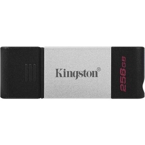 Флеш Диск Kingston 256Gb DataTraveler 80 DT80/256GB USB3.0 черный (DT80/256GB) флеш диск kingston 256gb datatraveler type c max dtmax 256gb usb3 2 dtmax 256gb