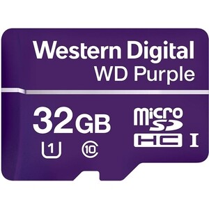 

Флеш карта Western Digital (WD) microSDHC 32Gb Class10 WD WDD032G1P0C Purple w/o adapter (WDD032G1P0C), microSDHC 32Gb Class10 WD WDD032G1P0C Purple w/o adapter (WDD032G1P0C)