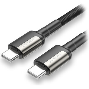 фото Кабель kuulaa kl-x32-100 type-c - type-c с поддержкой usb 3.1 и видео 4к