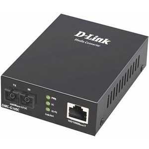 Медиаконвертер D-Link Медиаконвертер D-Link DMC-G10SC/A1A (DMC-G10SC/A1A) 436xt bxd 40km b1a wdm трансивер sfp с 1 портом 10gbase er tx 1330 нм rx 1270 нм для одномодового оптического кабеля до 40 км 20
