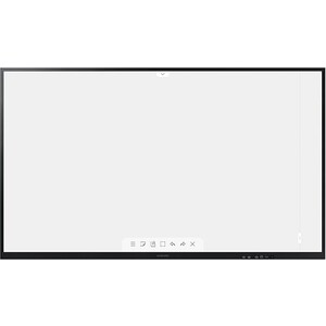 фото Панель samsung 75'' wm75a flip chart черный e-led blu led 8ms 16:9 hdmi матовая 4000:1 350cd 178гр/178гр 3840x2160 uhd (rus) (lh75wmawlgcxci)