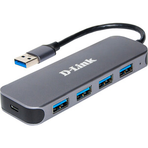 Разветвитель D-Link USB 3.0 DUB-1341 4порт. черный (DUB-1341/C2A) (DUB-1341/C2A) разветвитель d link usb 3 0 dub 1341 4порт dub 1341 c2a dub 1341 c2a