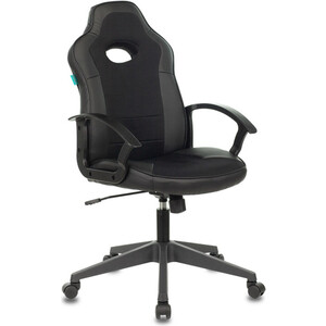 фото Кресло игровое бюрократ кресло игровое viking-11/black черный искусственная кожа/ткань