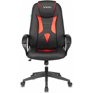 Компьютерное кресло Бюрократ Кресло игровое VIKING-8N/BL-RED черный/красный искусственная кожа