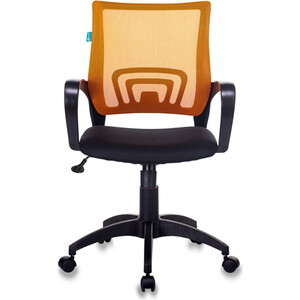 Компьютерное кресло Бюрократ Кресло CH-695N/OR/TW-11 спинка сетка оранжевый TW-38-3 сиденье черный TW-11