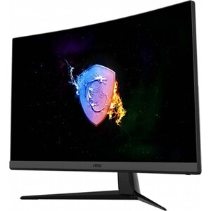 фото Монитор msi mag artymis 242c 23.6'' fhd (1920x1080 (матовый)) curved/va/165hz/1ms/2xhdmi(1.4)/1xdp(1.2)/metallic grey (9s6-3ba81t-012)