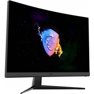 фото Монитор msi mag artymis 242c 23.6'' fhd (1920x1080 (матовый)) curved/va/165hz/1ms/2xhdmi(1.4)/1xdp(1.2)/metallic grey (9s6-3ba81t-012)