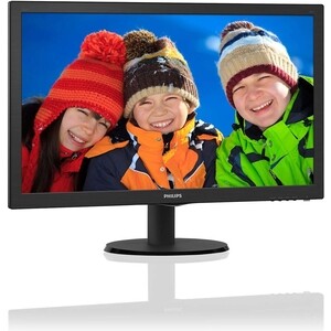 фото Монитор philips 23,6'' 243v5qhsba 1920x1080 mva led 16:9 8ms vga, dvi, hdmi 10m:1 178/178 250cd black (243v5qhsba/01)