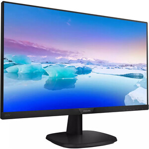 фото Монитор philips 23,8'' 243v7qjabf 1920x1080 ips w-led 16:9 4ms vga hdmi dp 200m:1 178/178 250cd speakers tilt black (243v7qjabf/01)