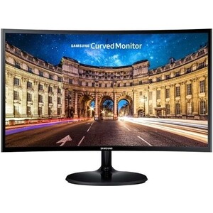 фото Монитор samsung 23.5'' c24f390fhi va led изогнутый 16:9 1920x1080 4ms 250cd 3000:1 178/178 d-sub hdmi бп внешний glossy black (lc24f390fhixci)