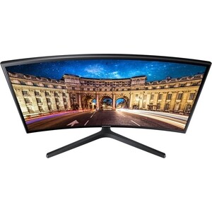 фото Монитор samsung 27'' c27f396fhi va led изогнутый 16:9 1920x1080 4ms 250cd 3000:1 178/178 d-sub hdmi glossy black (lc27f396fhix/ci)