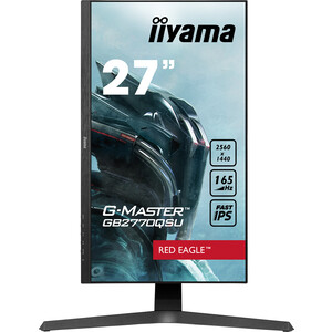 фото Монитор iiyama 27'' g-master gb2770qsu-b1 2560x1440@165 гц ips led 16:9 0,5ms hdmi dp 2*usb3.0 80m:1 1000:1 178/178 400cd has piv (gb2770qsu-b1)