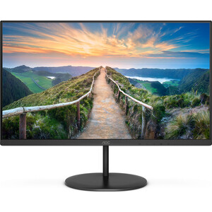 фото Монитор aoc 27'' q27v4ea 2560x1440@75 гц ips led 16:9 4ms hdmi dp 20m:1 1000:1 178/178 250cd tilt speakers black (q27v4ea)