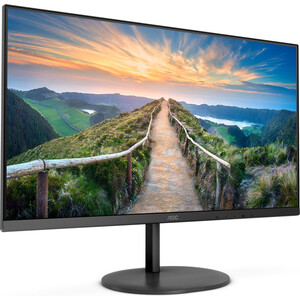 фото Монитор aoc 27'' q27v4ea 2560x1440@75 гц ips led 16:9 4ms hdmi dp 20m:1 1000:1 178/178 250cd tilt speakers black (q27v4ea)