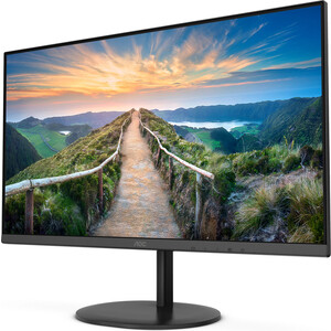 фото Монитор aoc 27'' q27v4ea 2560x1440@75 гц ips led 16:9 4ms hdmi dp 20m:1 1000:1 178/178 250cd tilt speakers black (q27v4ea)