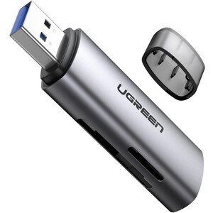 

Кардридер UGREEN USB-A 3.0 для карт памяти TF / SD (60723), USB-A 3.0 для карт памяти TF / SD (60723)