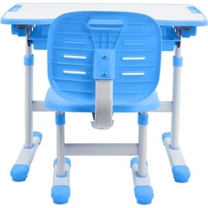 Комплект FunDesk Парта + стул трансформеры Capri blue cubby