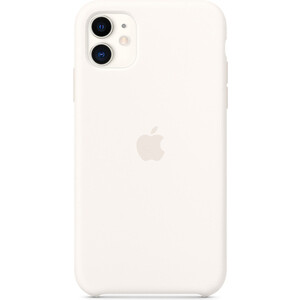 фото Чехол apple iphone 11 silicone case - white (mwvx2zm/a)