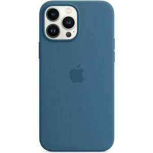 фото Чехол magsafe apple iphone 13 pro max silicone case with magsafe - blue jay (mm2q3ze/a)