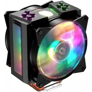 Кулер Cooler Master CPU Cooler MasterAir MA410M, 600-1800 RPM, 160W, addressable RGB, lighting controller, Full Socket Supp (MAM-T4PN-218PC-R1) кулер для процессора cooler master cpu cooler hyper 212 led turbo white edition 600 1600 rpm 160w full socket support rr 212tw 16pw r1