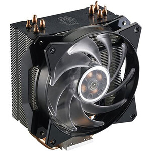 Кулер для процессора Cooler Master CPU Cooler MasterAir MA410P, 150W, RGB, Full Socket Support (MAP-T4PN-220PC-R1) кулер thermalright silver arrow 130 775 1150 1151 1155 1156 2066 1356 1366 2011 2011 3