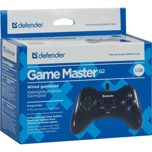 Геймпад Defender Проводной Game Master G2 USB, 13 кнопок (64258) Проводной Game Master G2 USB, 13 кнопок (64258) - фото 4