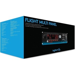 Панель управления автопилотом для авиасимуляторов Logitech G Flight Multi Panel (945-000009)