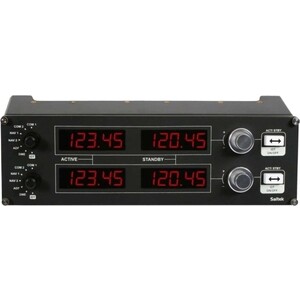 Радиопанель для авиасимуляторов Logitech G Flight Radio Panel (945-000011) G Flight Radio Panel (945-000011) - фото 1