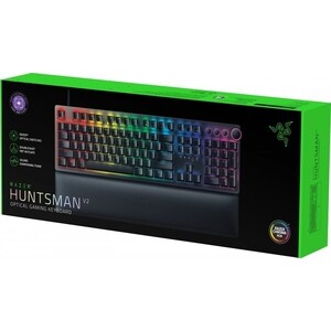 Клавиатура Razer Huntsman V2 (Purple Switch) - Russian Layout Gaming Keyboard (RZ03-03931300-R3R1)