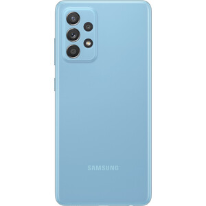 фото Смартфон samsung galaxy a52 128gb, голубой (sm-a525fzbdser)