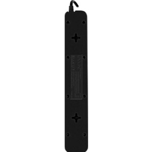 фото Фильтр sven surge protector sf-05lu 3.0 м (5 евро розеток, 2*usb(2,4a)) черный, цветная коробка (sv-018849)