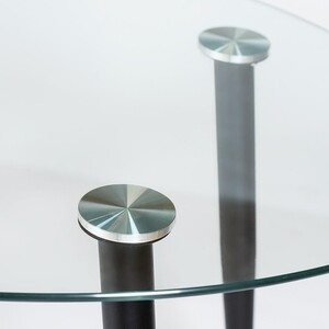 Стол TetChair Kassel (mod. DT333) металл, закаленное стекло черный Kassel (mod. DT333) металл, закаленное стекло черный - фото 4