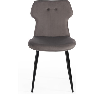 Стул TetChair Secret De Maison robocop (mod. DC0128) вельвет/металл серый (HLR 24)/черный кресло tetchair star mod cy 1919 вельвет металл коричневый hlr11