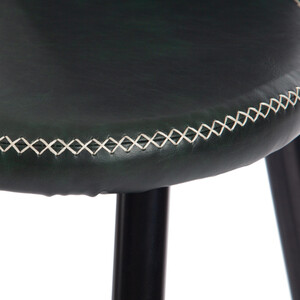 фото Барный стул tetchair flair bar (mod. 9018) экокожа/металл зеленый 14/черный