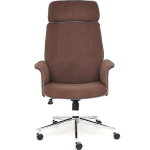 Кресло TetChair Charm флок коричневый 6 кресло tetchair charm ткань коричневый коричневый f25 зм7 147