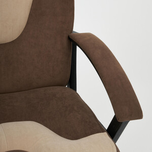 Кресло TetChair Neo (3) флок коричневый/бежевый 6/7 Neo (3) флок коричневый/бежевый 6/7 - фото 5