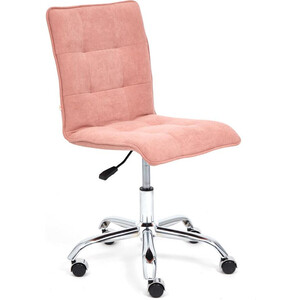 Кресло TetChair Zero флок розовый 137 компьютерное кресло tetchair кресло style флок розовый 137