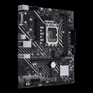 фото Материнская плата asus prime h610m-e d4-csm, lga1700, h610, 2*ddr4, dp+d-sub + hdmi, sata3, audio, gb lan, usb 3.2*4, (prime h610m-e d4-csm)