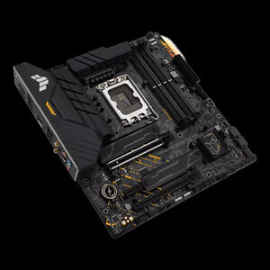 Материнская плата Asus TUF GAMING B660M-PLUS WIFI, LGA1700, B660, 4*DDR5, DP+HDMI, CrossFireX, SATA3 + RAID, Audio, Gb (TUF GAMING B660M-PLUS WIFI)