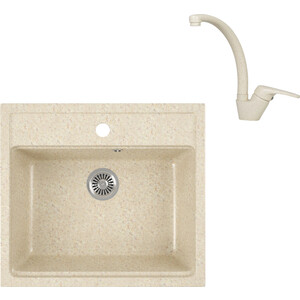 

Кухонная мойка и смеситель GreenStone GRS-06-328 Kaiser County 55244-11 с сифоном, бежевая, GRS-06-328 Kaiser County 55244-11 с сифоном, бежевая