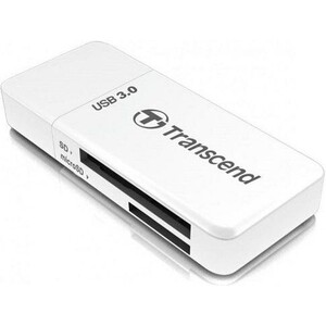 

Карт ридер Transcend USB3.0 Single-Lun Reader, White (TS-RDF5W), USB3.0 Single-Lun Reader, White (TS-RDF5W)