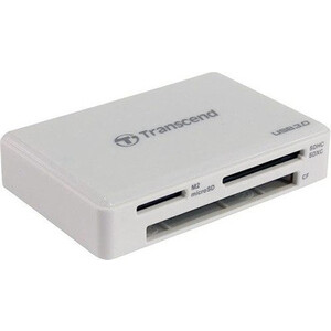 

Карт ридер Transcend USB3.1 All-in-1 Multi Card Reader, White (TS-RDF8W2), USB3.1 All-in-1 Multi Card Reader, White (TS-RDF8W2)
