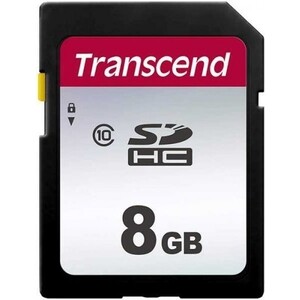 фото Карта памяти transcend 8gb sdhc class 10 uhs-i u1 r95, w45mb/s (ts8gsdc300s)