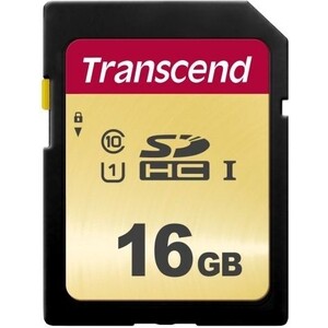 

Карта памяти Transcend 16GB SDHC Class 10 UHS-I U1 V30 R95, W60MB/s (TS16GSDC500S), 16GB SDHC Class 10 UHS-I U1 V30 R95, W60MB/s (TS16GSDC500S)