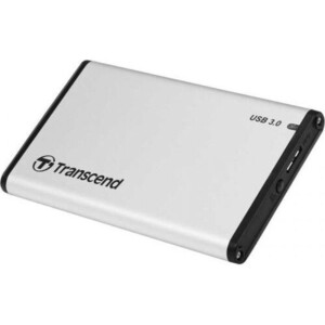 

Контейнер для жесткого диска Transcend USB3.0 0TB StoreJet 2.5'' S Series GraySilver (Aluminum case for 2.5'' HDD or SSD) (TS0GSJ25S3), USB3.0 0TB StoreJet 2.5" S Series GraySilver (Aluminum case for 2.5" HDD or SSD) (TS0GSJ25S3)
