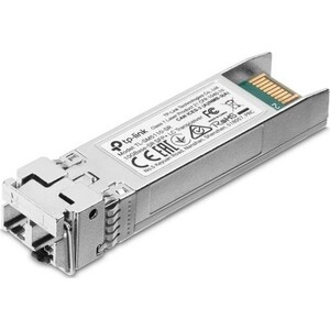 Трансивер TP-Link 10G SFP+ Module, LC connector, 50/125um or 62.5/125um Multi-mode, 850nm wavelength, distance up to 300m. (TL-SM5110-SR) tp link tl sm5110 sr 10gbase sr sfp lc transceiver 850nm multi mode lc duplex connector up to 300m distance supports digital diagnostic monitorin