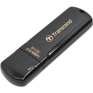 Флеш-накопитель Transcend 32GB JetFlash 700 (black) USB3.0 (TS32GJF700) флеш накопитель usb netac 32gb с шифрованием данных отпечаток пальца